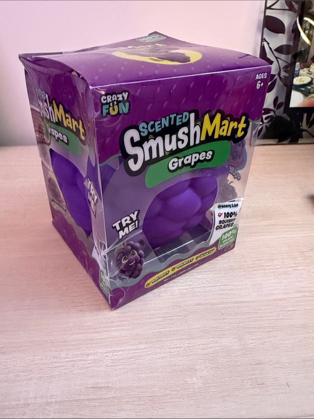 Scented SmushMart Grapes - Purple